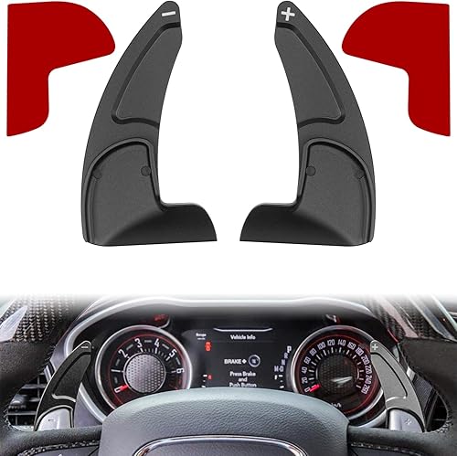 Paletas de Cambio Extendidas para Volante, Cubierta Decorativa para Dodge Challenger Charger Durango RT & Scat Pack 2015-2024, para Jeep Grand
