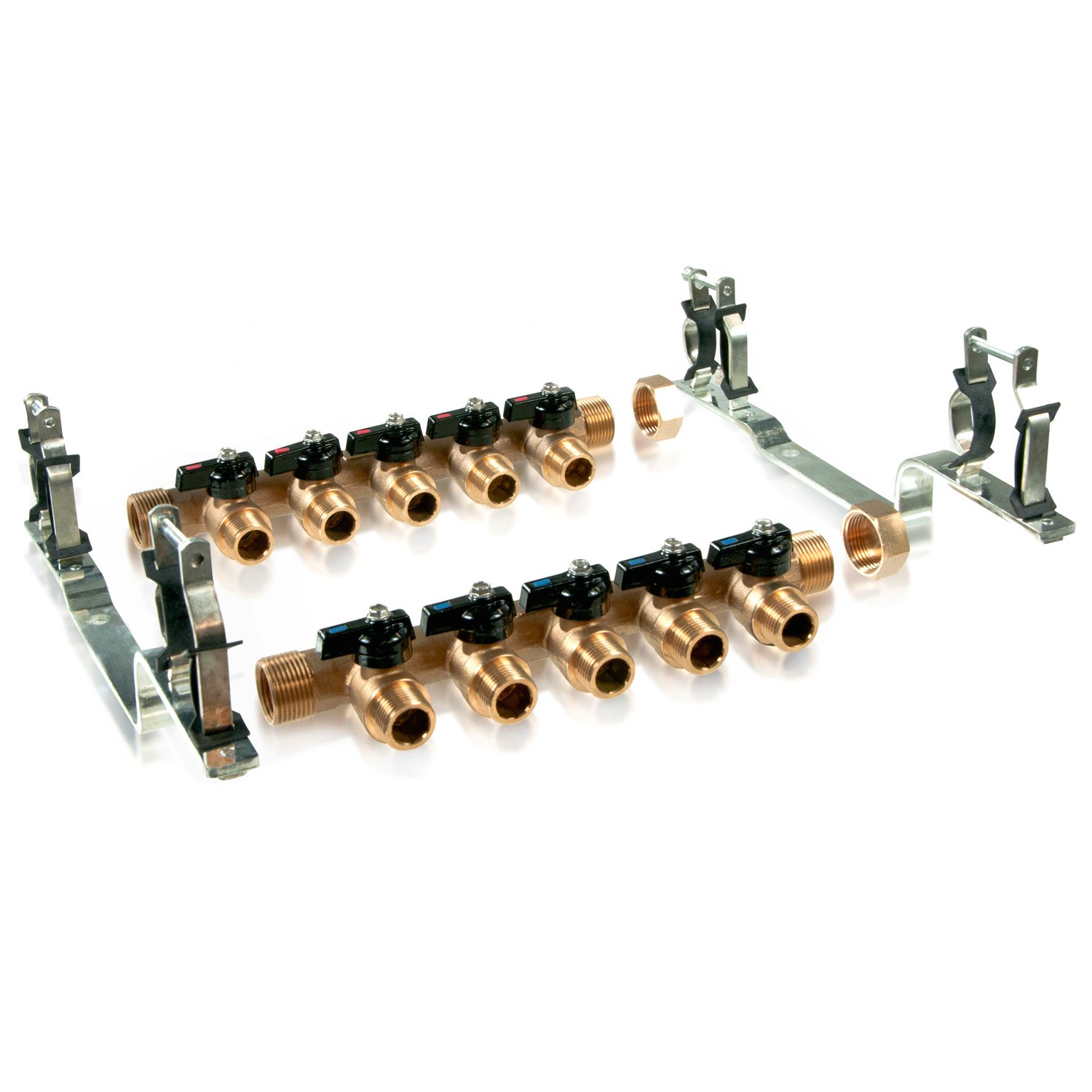 Kit collecteur radiateur - Kit collecteur radiateur 5 Circuits