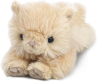 MON AMI Ginger The Kitty Plush Toy – 10 Inch Soft Cat Stuffed Animal | Cute & Cuddly Kitten Plushie for Room Décor, Playtime & Gifting | Adorable Plush Toy for All Ages