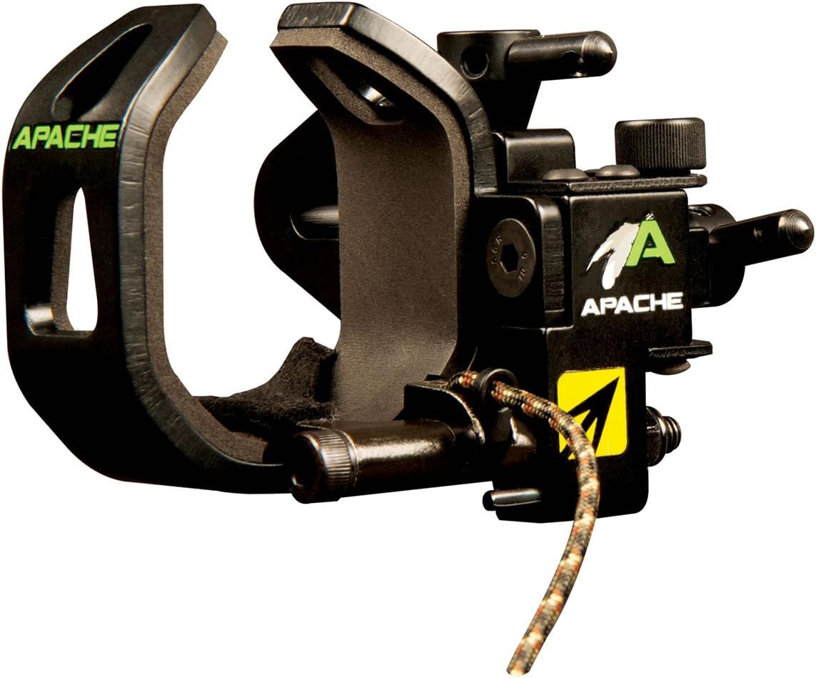 New Archery Micro Apache Drop Away Arrow Rest (Black, Righthand)