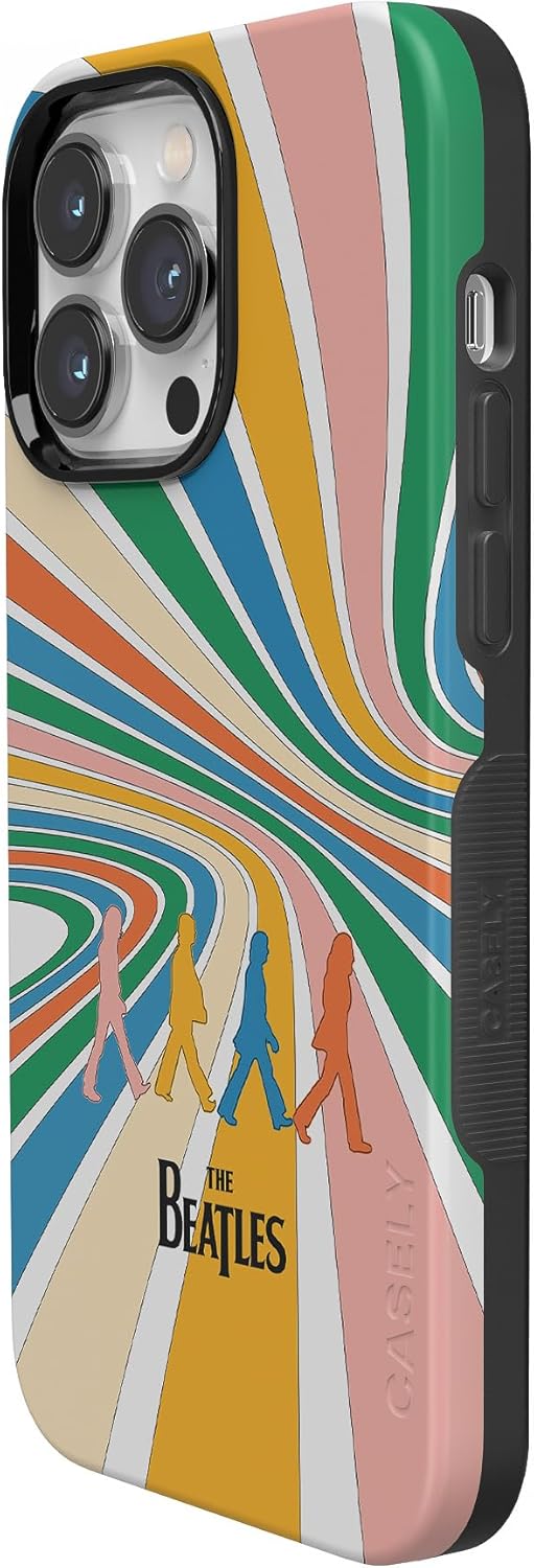 Casely iPhone 14 Pro Max Case | Come Together | The Beatles Abbey Road | Bold Protective Design | Compatible with MagSafe