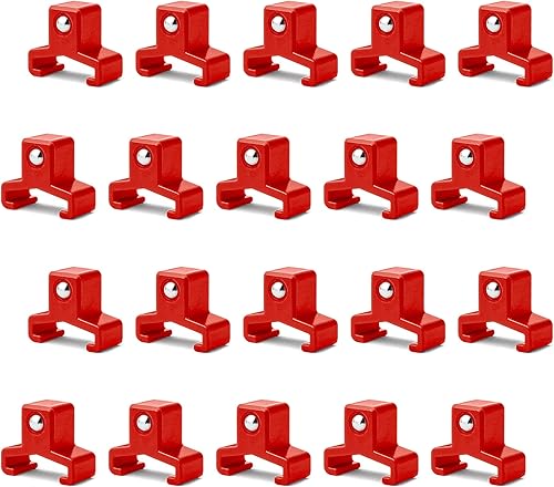 Miniatura 5 de ALOANES 20 clips organizadores de enchufes ABS para almacenamiento de enchufes de 38 pulgadas