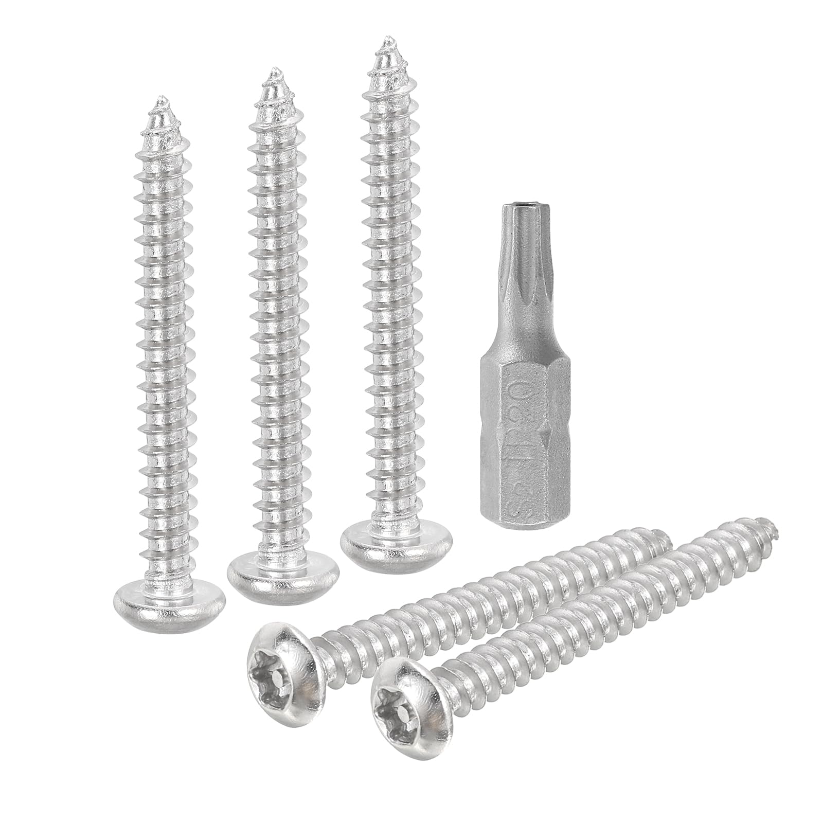 Toolcraft 88111 Lot de 10 vis à tête bombée M4 16 mm à deux trous en acier inoxydable Toolcraft 88111 Lot de 10 vis à tête bombée M4 16 mm à deux trous en acier inoxydable