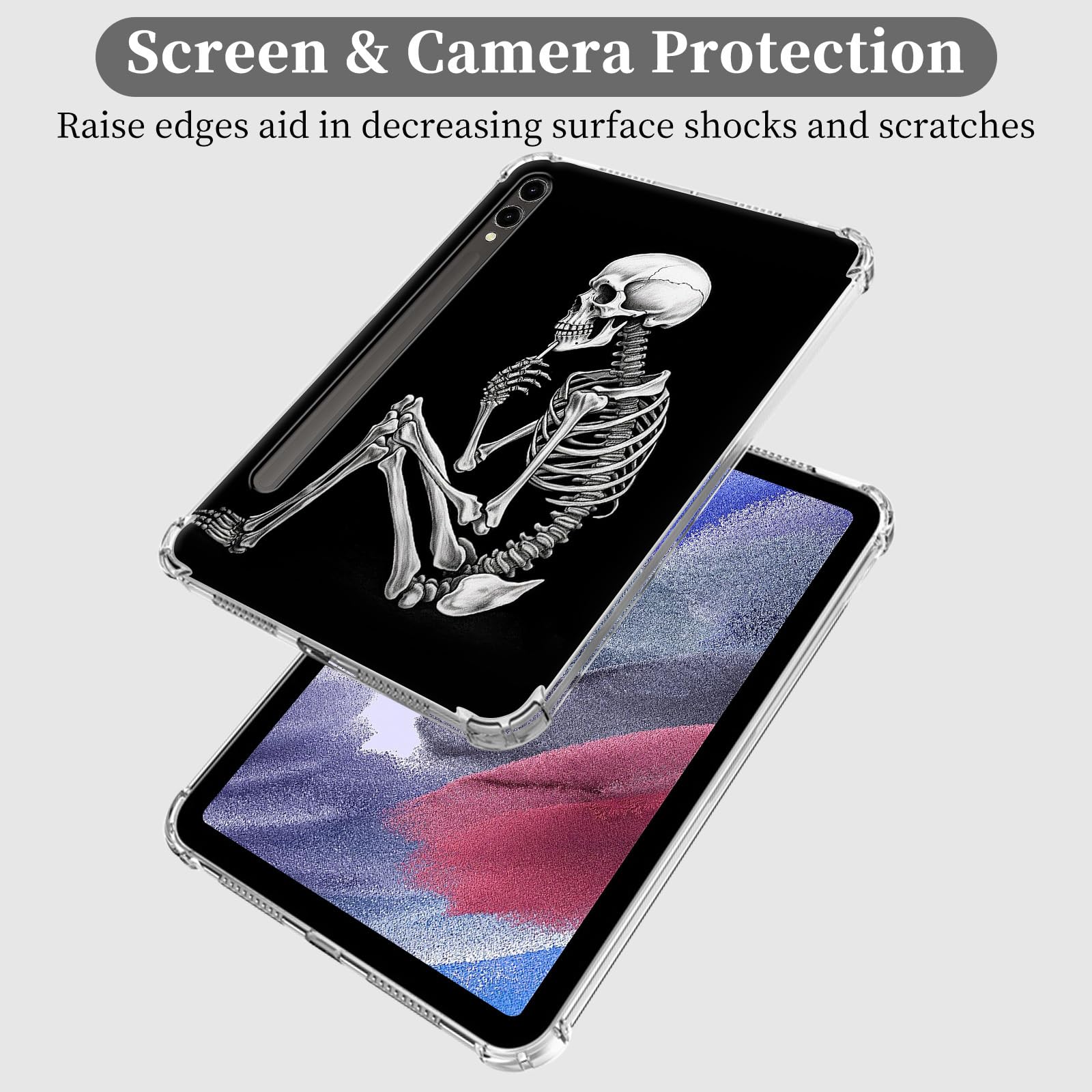 Samsung Galaxy Tab S9 plus シルバー SM-X810 Amazon.com: Clear Case for Samsung Galaxy Tab S9 Plus 12.4 Inch