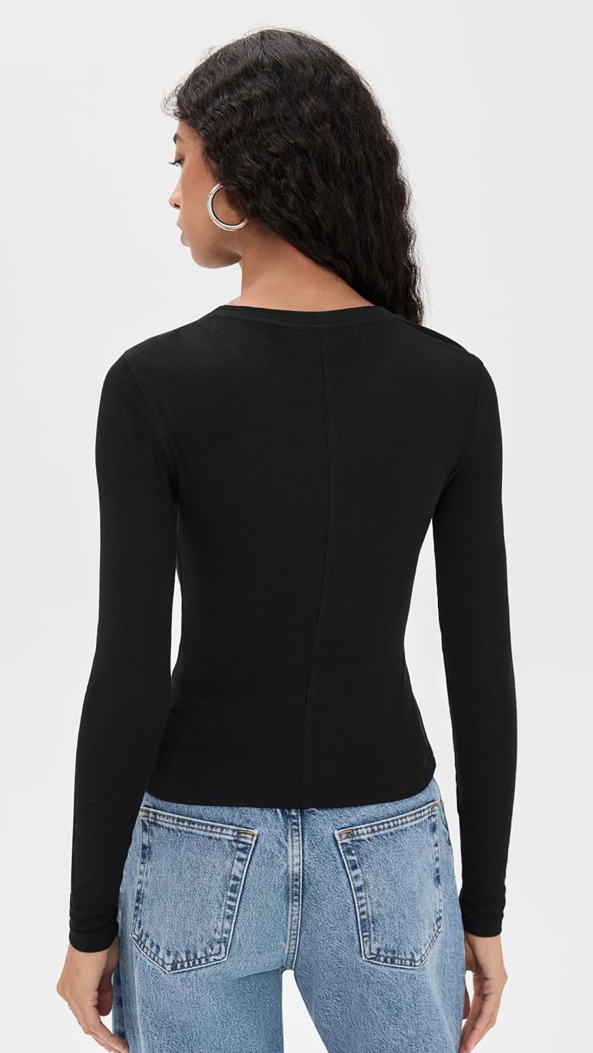 FRAME Women's The Rib Crew - Image 3