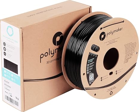 Polymaker PC-ABS for 3D Printers Heat Resistant Filament Polymaker Black