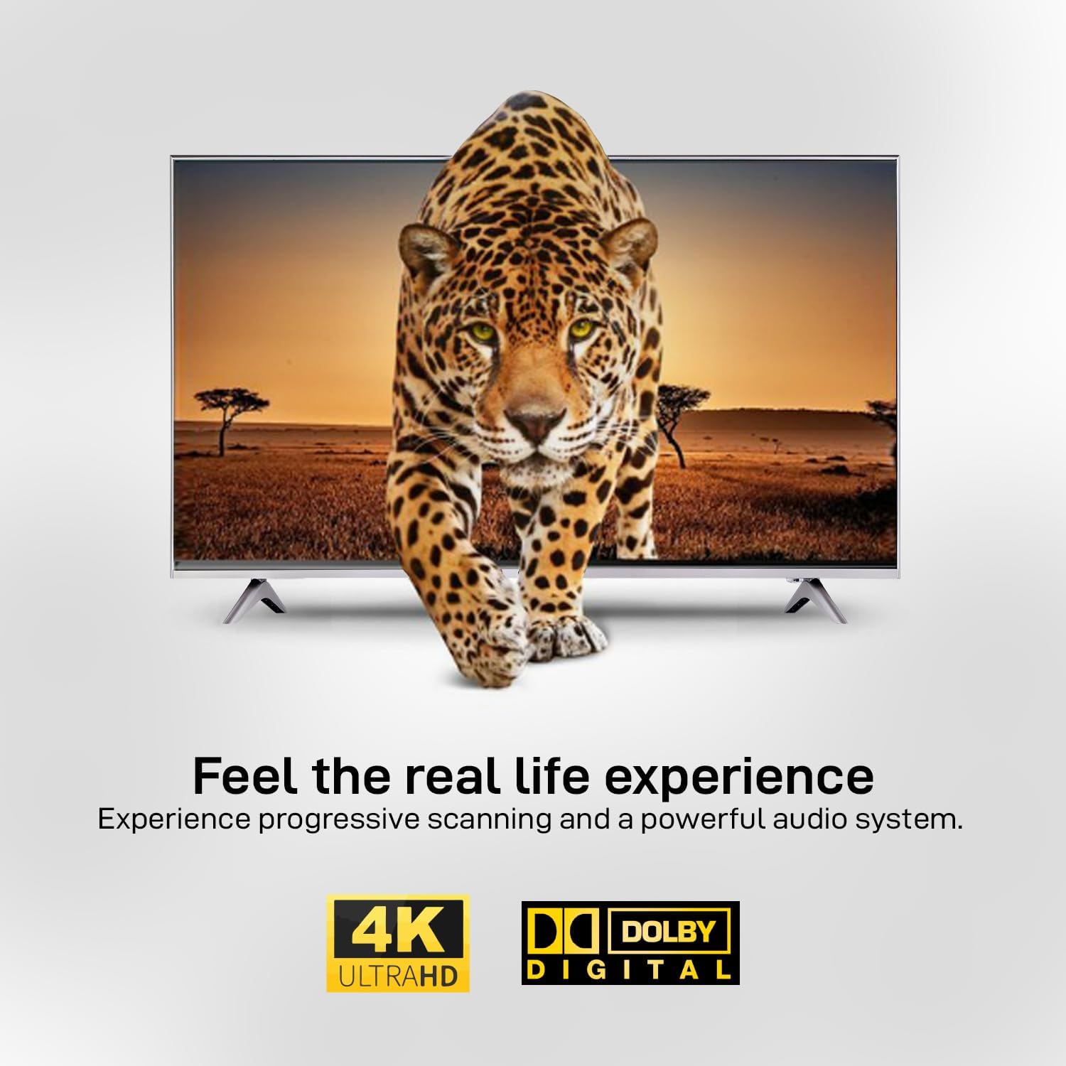 Smart | Geepas 55" Ultra HD 4K Smart LED TV,Frameless Design, ... - view 4