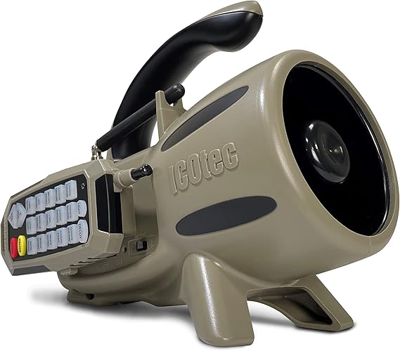 Icotec 300+ Predator Call - Great for Coyote Hunting, Fox Hunting, and All Predator Hunting. 300-yard Remote Range.