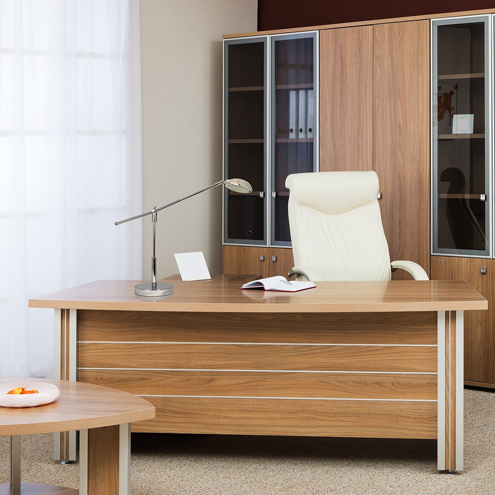 Simple Designs LD1035-CHR 21" 3W Balance Arm LED Desk Lamp with Swivel Head, Chrome