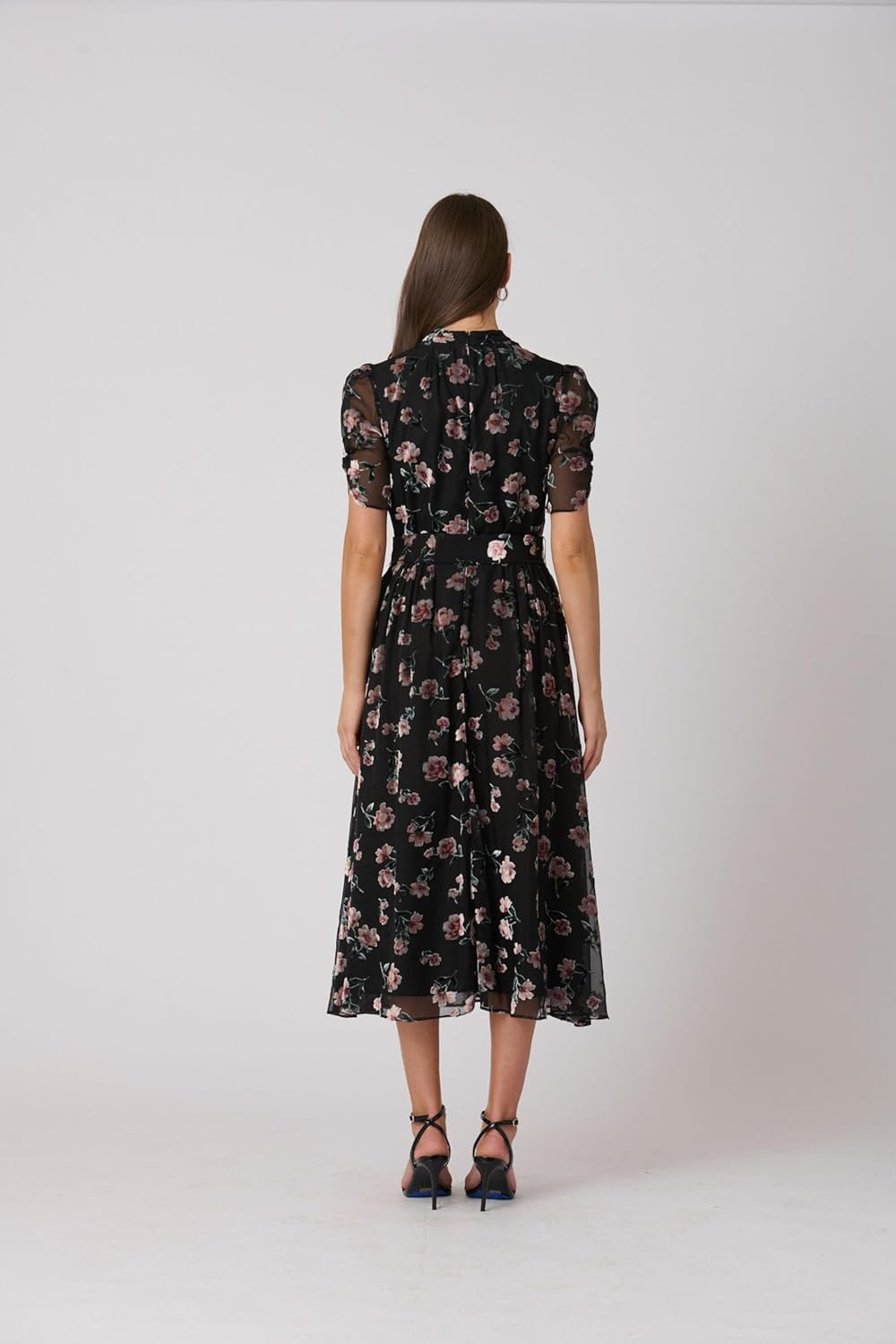 Shoshanna Womens Hudson Burnout Brittany Dress - Image 2