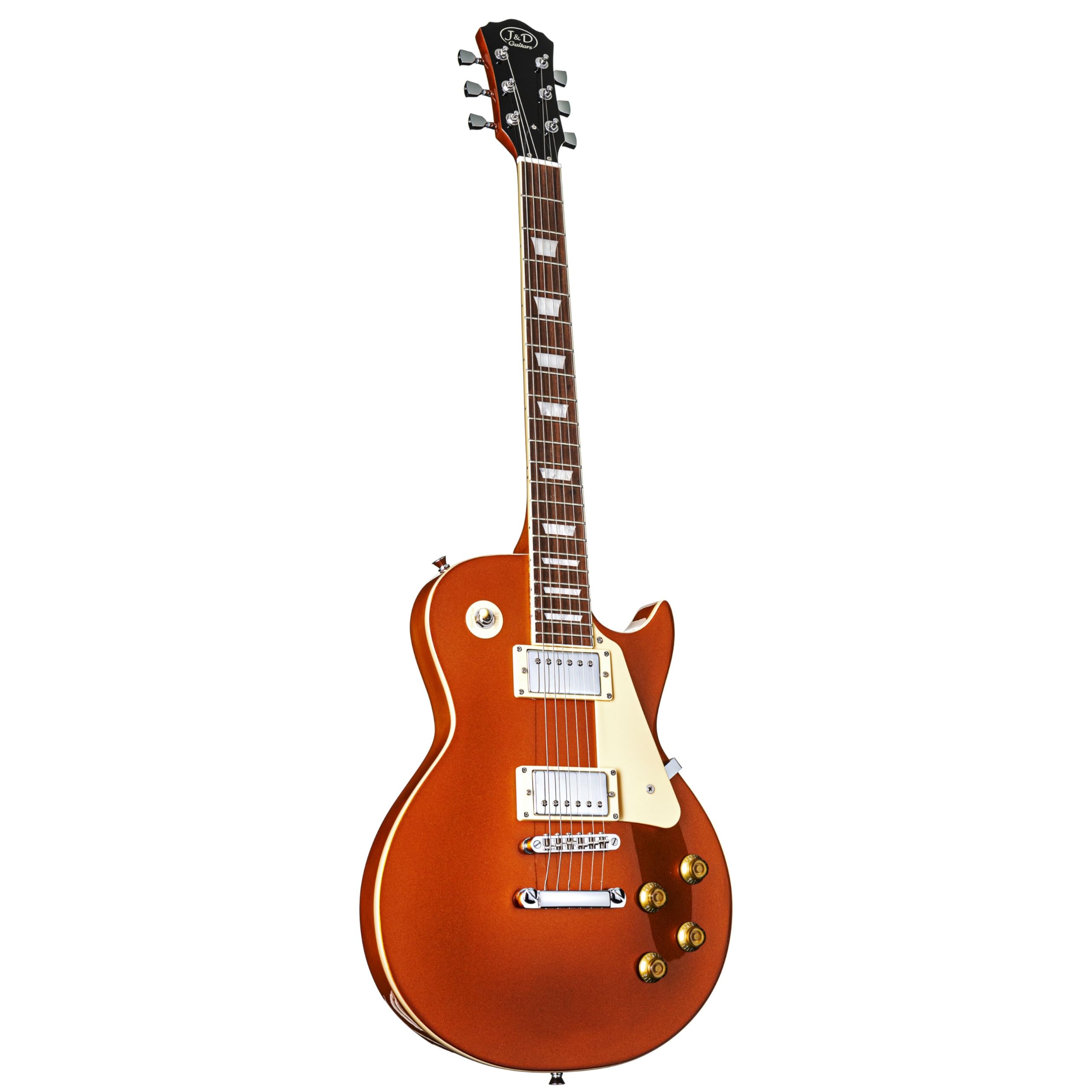 J & D LS II Copper Gold - Single Cut E-Gitarre