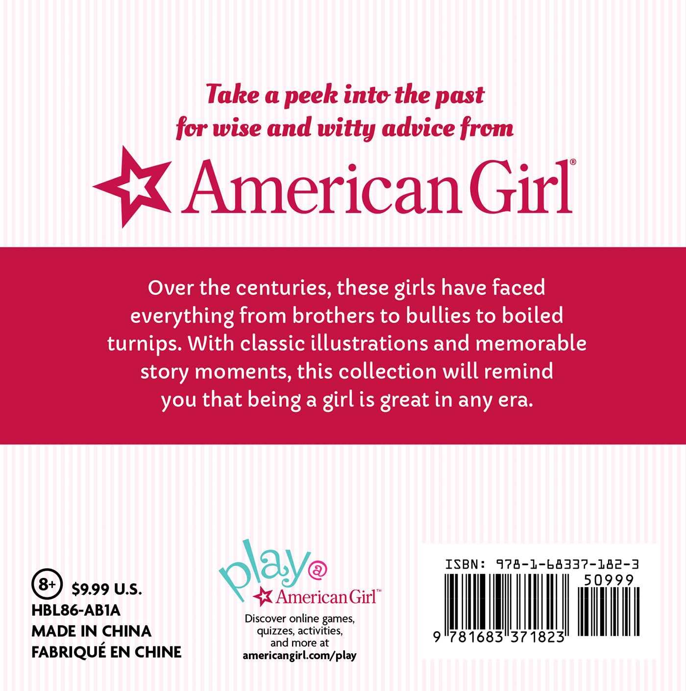Everything I Need to Know I Learned From American Girl: Timeless Advice for Girls of All Ages (American Girl® Wellbeing)      Hardcover – April 29, 2021