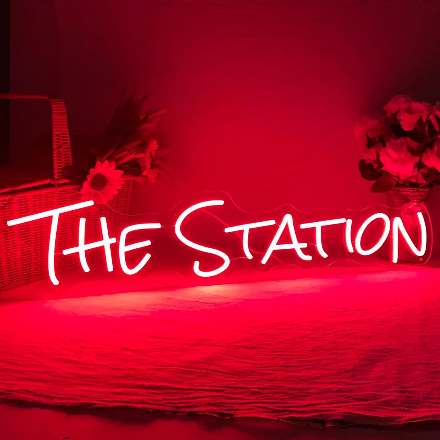 Custom Neon Sign, Personalized Dimmable LED Neon Light Signs Custom, Neon Sign Customizable for Wall Decor Wedding Birthday Party Bedroom Man Cave Beauty Bar Business Signs Gift
