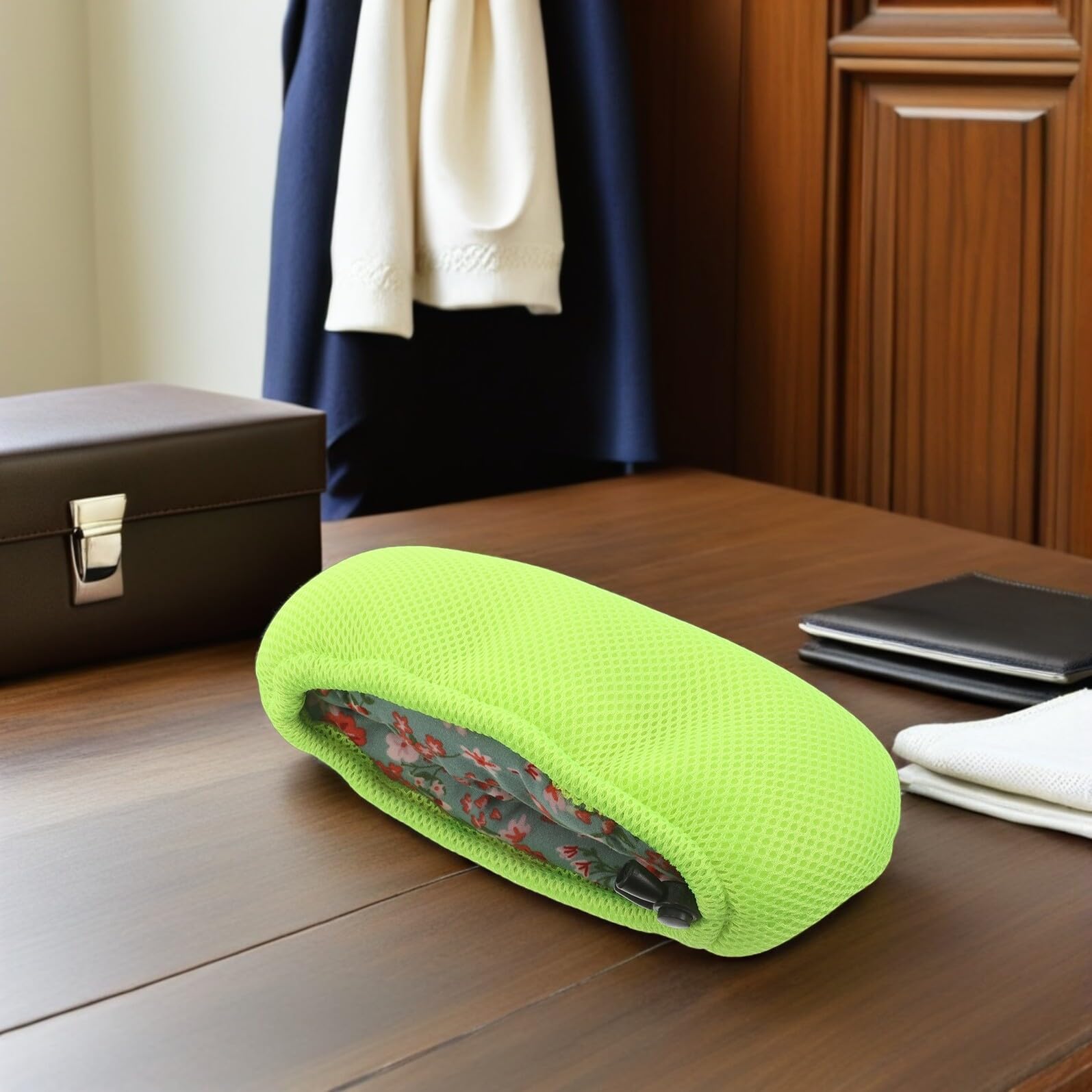 Almohadillas para Muletas Axilares de Algodón 2 Piezas Verde Claro