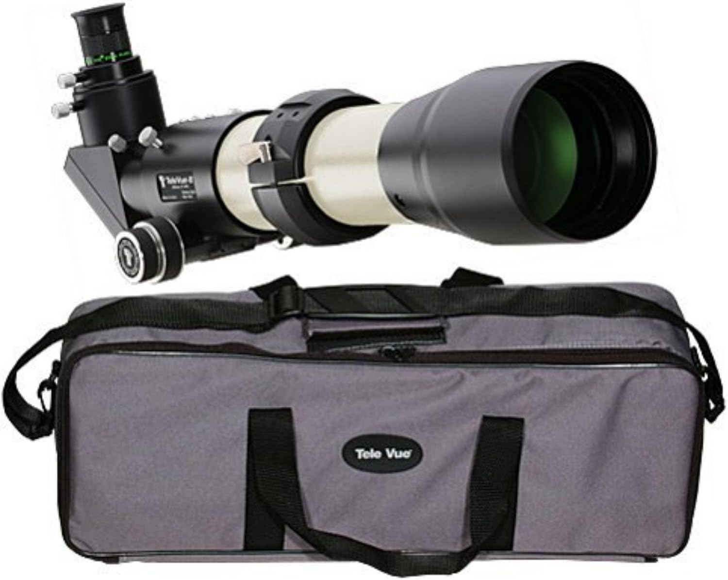 Tele Vue TV-85 Complete 85mm, f/7, APO Refractor Telescope, Ivory White WXF-3371