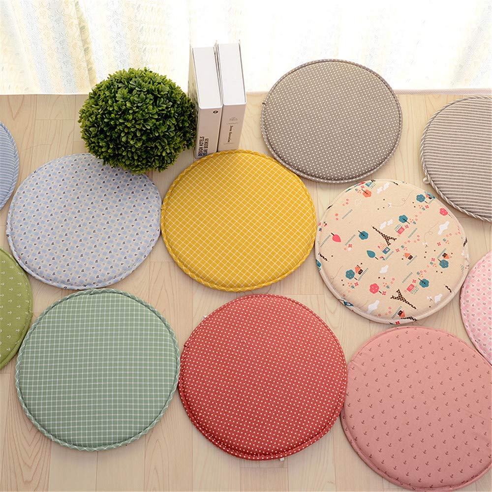 Sgabello in rattan con cuscino Uni