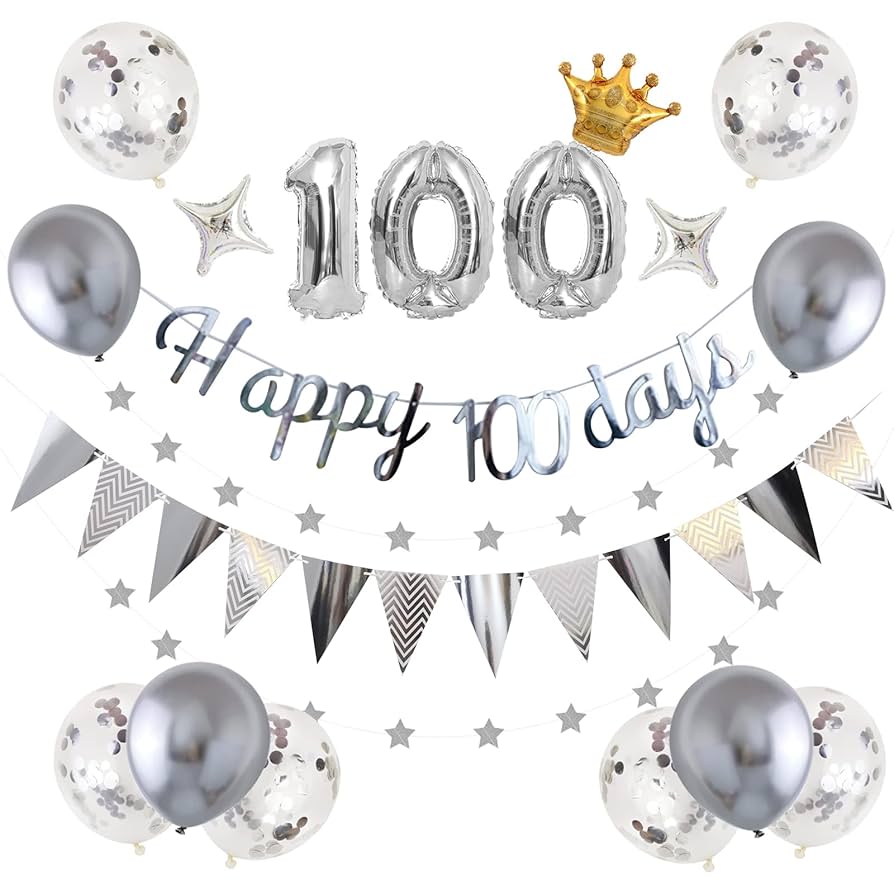 100日お祝い　デコレーション 100日祝い 100days baby お祝いの飾り付け