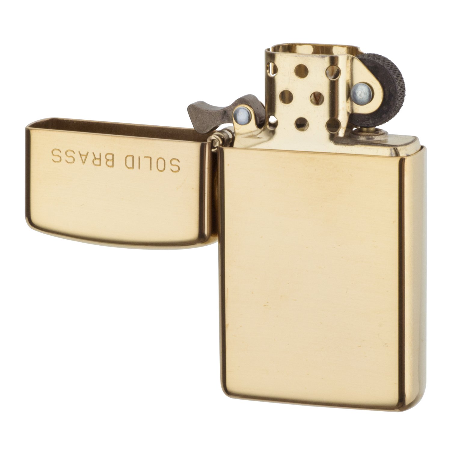 ZIPPOライター　スリム Amazon.co.jp: ZIPPO ライター 無地 スリム 1654 ハイポリッシュブラス
