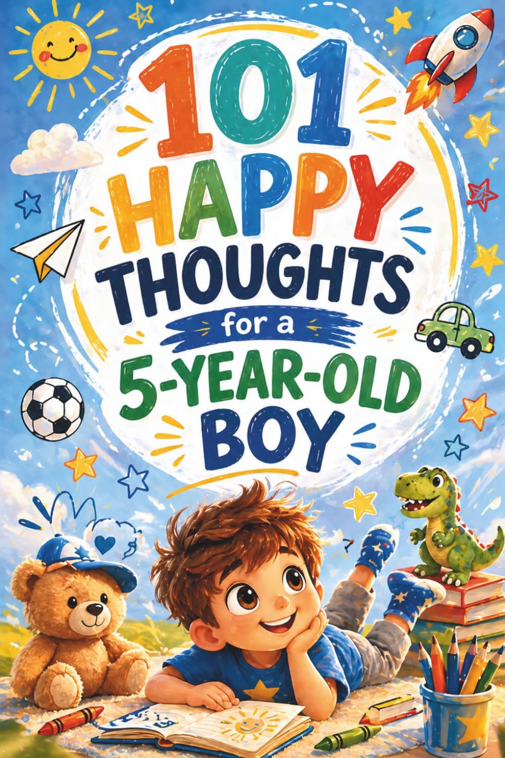 101 Happy Thoughts for a 5-Year-Old Boy: A Meaningful Gift for a 5th Birthday or Any Day — Filled with Courage, Confidence, Kindness, and Joy