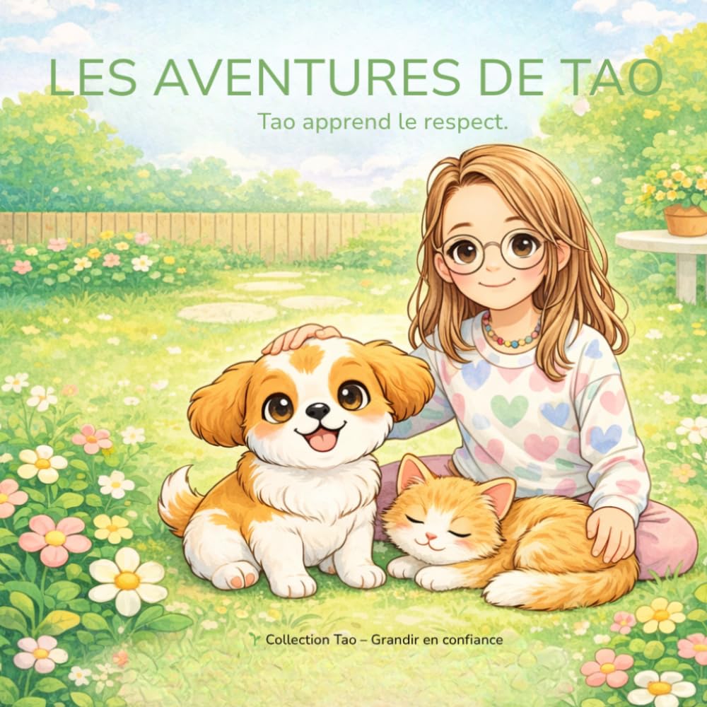 Les aventures de Tao: Tao apprend le respect .Apprendre à jouer avec douceur, entendre le “stop”, respecter l’espace et grandir en confiance