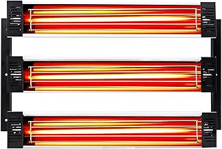 DATOUBOSS Infrarot Lacktrockner Strahler 3000W, Infrarot Lacktrockner 230V Geeignet für Lacktrocknungssysteme bei der Autoreparatur Lackierkabinenheizungen und Heizlampen (KF-3000W)
