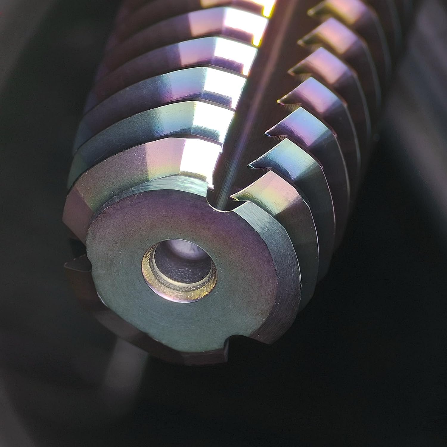 Tools Thread Forming Taps 1/4-20UNC RH7 DLC Coating for Steel Metal Tapping,No Chips Have, Longer Tapping Life,High Speed Steel Cobalt(HSSCo), Round Shank with Square End, RH7 Tolerance (1PC)