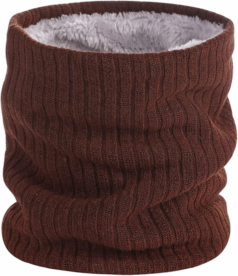OCTEEN Neck Warmer Fleece Neck Gaiter Winter Scarves Gaiter Mask For Women Men at  Men’s Clothing store