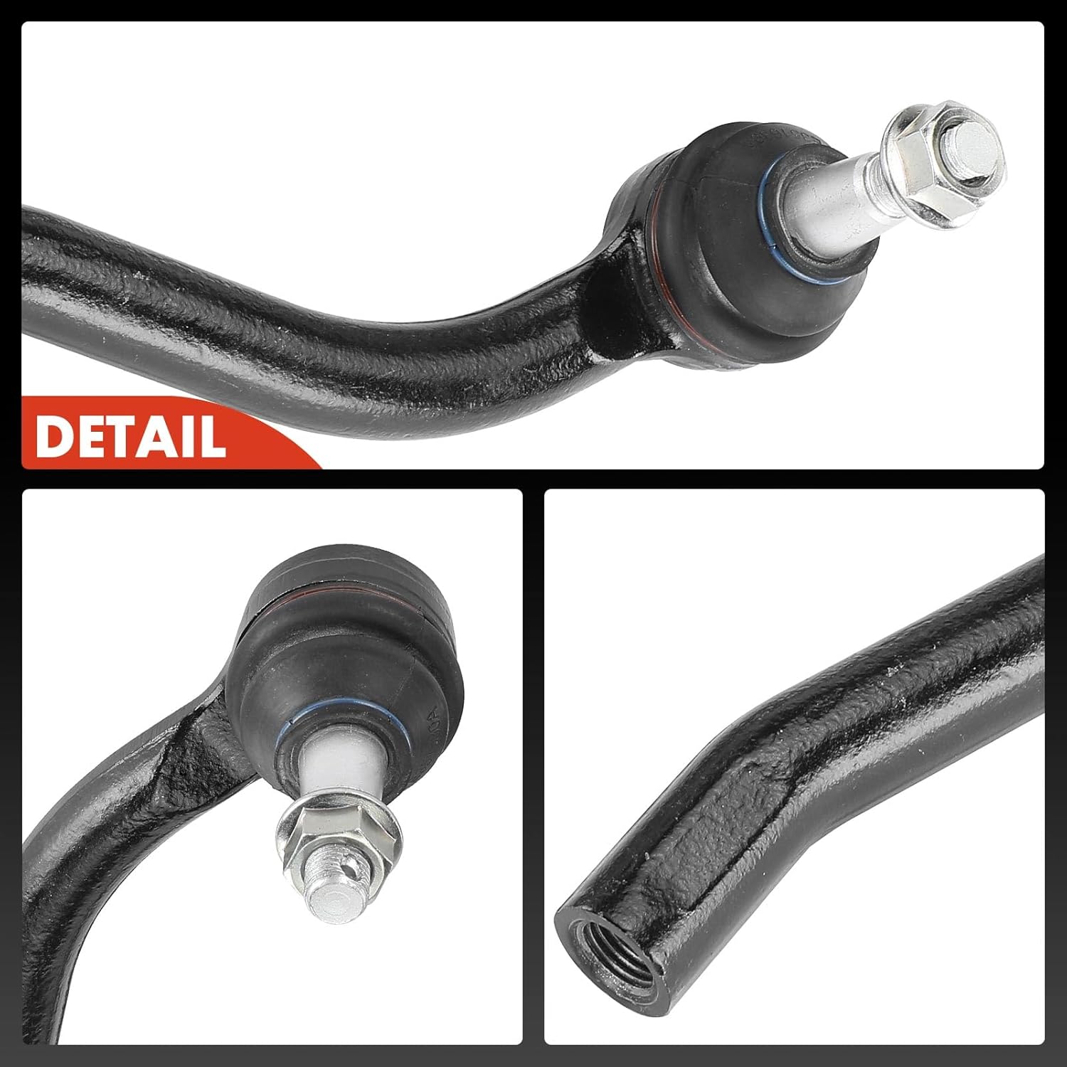 A-Premium 2 x Front Outer Tie Rod Ends, Compatible with Infiniti & Nissan - 2006-2020 - Q50 G25 G35 G35 QX50 Q60 G37 M35 M35h M37 M45 M56 Q70 Q70L Q40 EX35 370Z