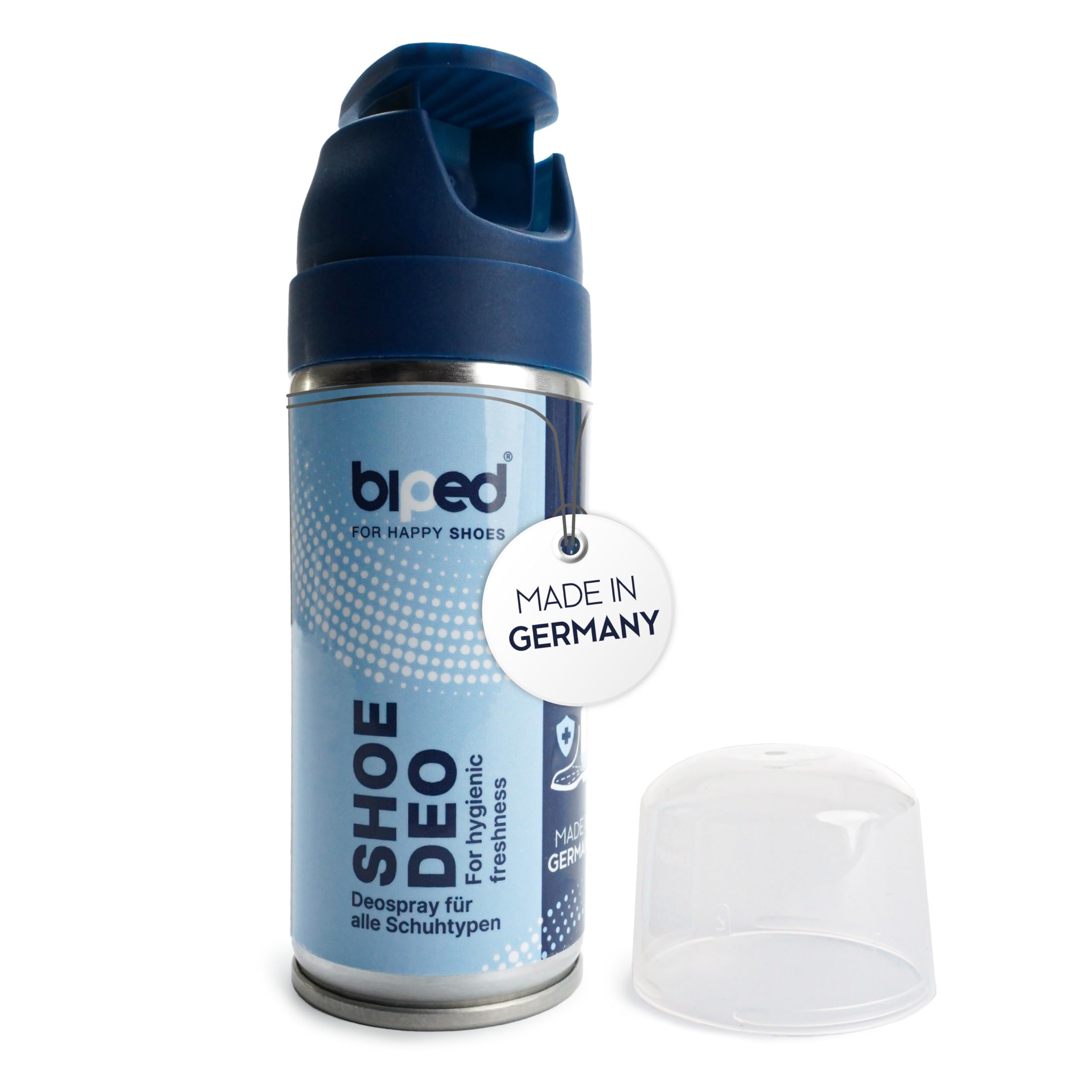 biped SHOE DEO spray do butów antybakteryjny – neutralizuje zapach i pot – do sportu pracy i codziennego użytku 100 ml – wyprodukowano w Niemczech z3001