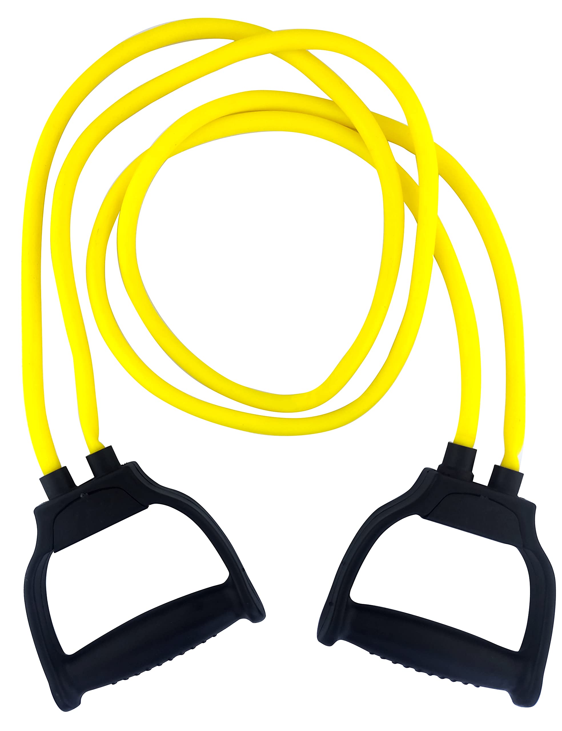 Amazecare Double Toning Resistance Tube Heavy Quality Exercise Band for Stretching Resistance Tube (Multicolor)