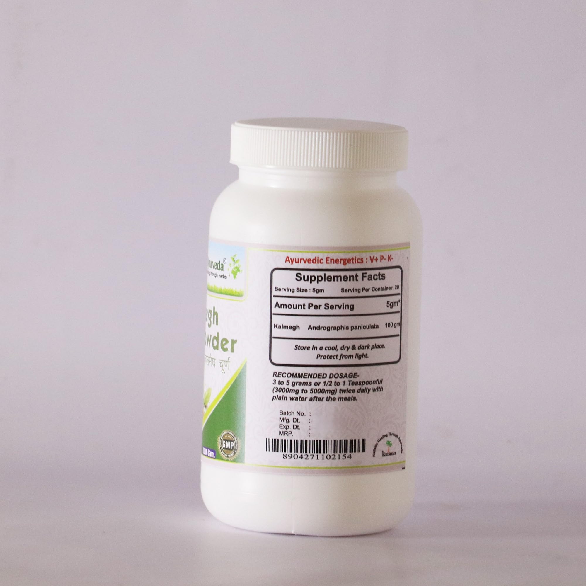 Planet Ayurveda Kalmegh Powder- Supports Liver Health & Digestive Wellness- 100 g — Amazon image 4
