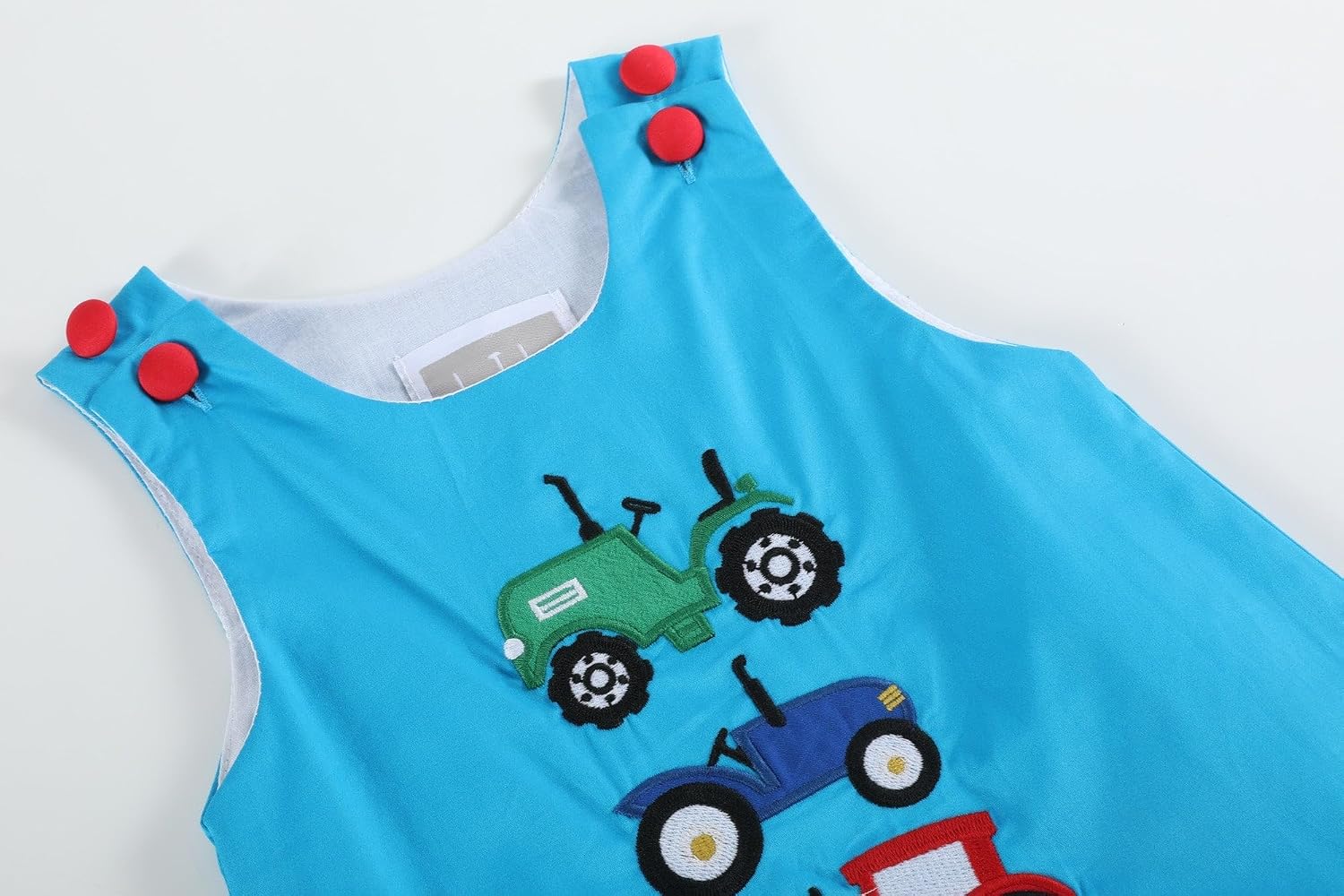 Lil cactus Baby and Toddler Boys Applique Shortalls