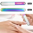 Ousen Beauty Nail Clippers Set, 17mm Wide Jaw Opening, Stainless Steel, Chromatic, Unisex Adult, 3pcs (Large Toenail Clipper, Small Finger Nail Clipper, Nail File) gallery image