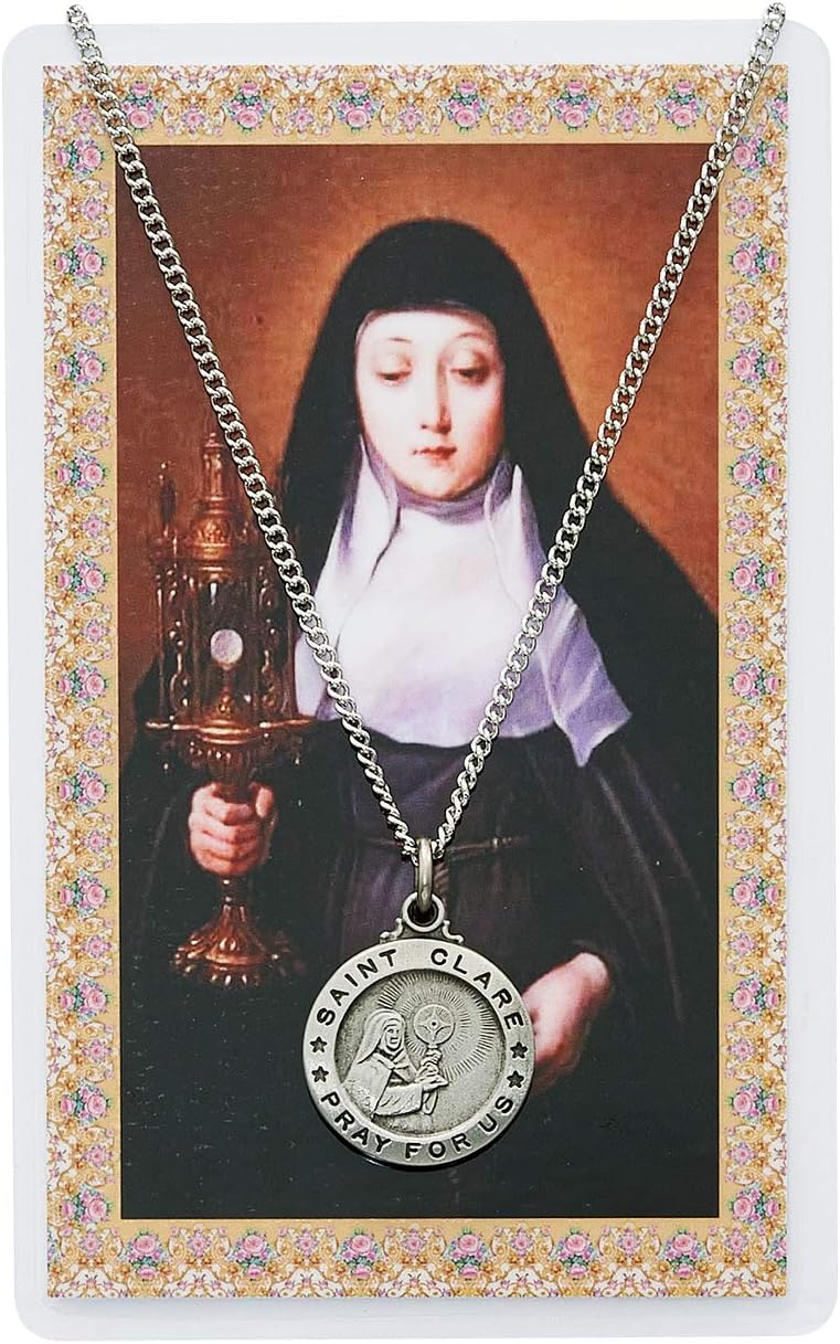 St. Clare Prayer Card Set (PSD600CL) : Amazon.co.uk: Stationery ...