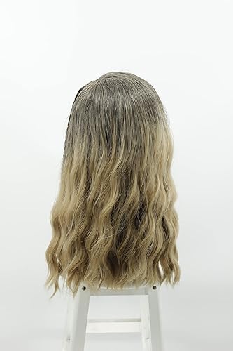 Miniatura 5 de Zolisa Pelucas Thor para hombre peluca larga ondulada y rizada para Halloween cosplay fiesta color degradado