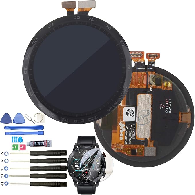 Amazon.com: Reemplazo de pantalla para Huawei Honor Magic Watch 2 LCD  pantalla táctil digitalizador Asamblea para Magic Watch 2 piezas de  reparación de pantalla (negro) : Electrónica