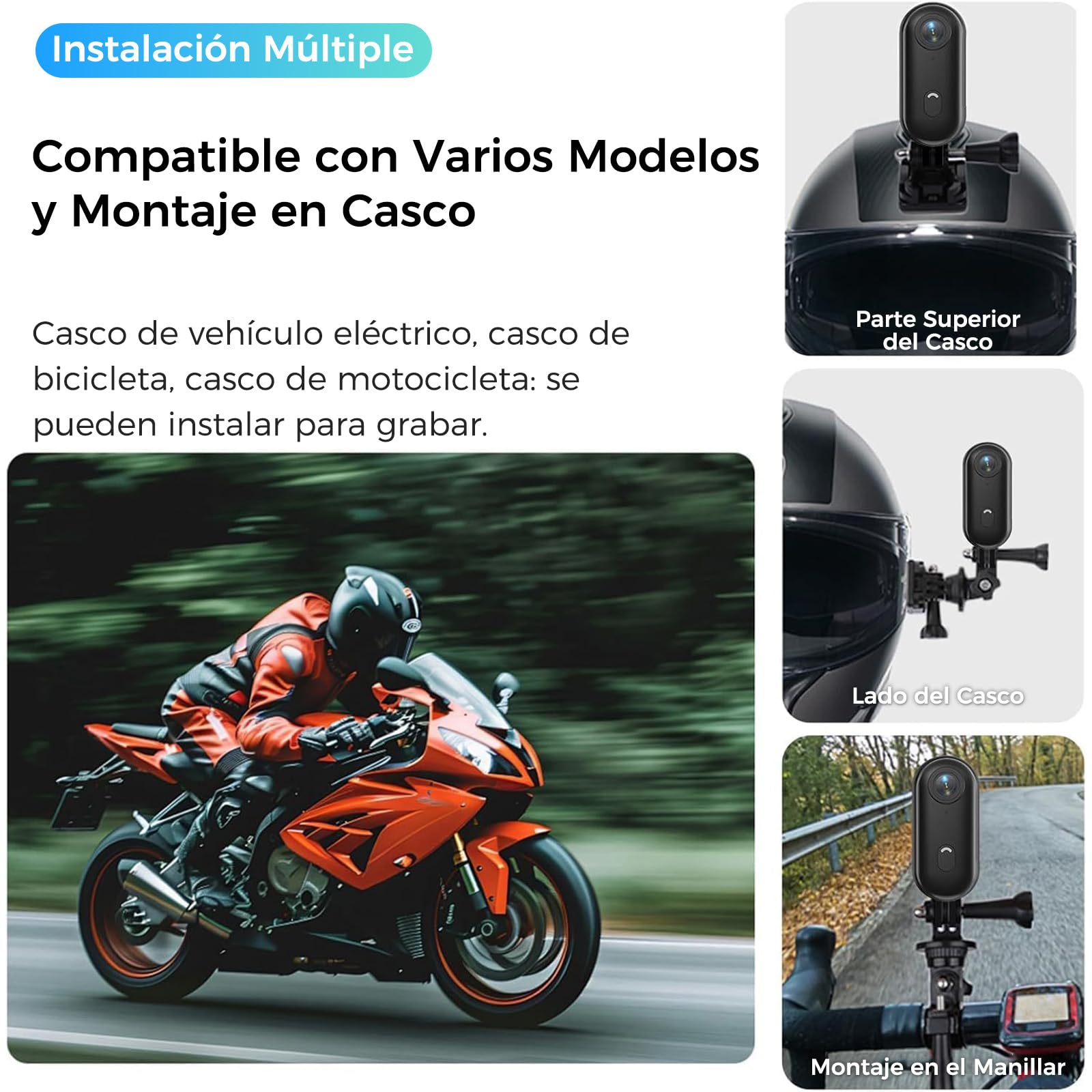 Zeerkeer Action CAM 1080P WiFi 120° Angular Amplio, Mini Camara Deportiva Cámara 360 Bodycam Camara Acuatica Clip Magnetico Pequeño y Portátil para Casco Moto, Mascotas y Vlog (Negro)