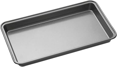 MasterClass Brownie Tin with PTFE, PFOA and BPA Free Non Stick, Robust 1mm Thick Carbon Steel, 34 x 20cm Rectangular Tray Bake Pan