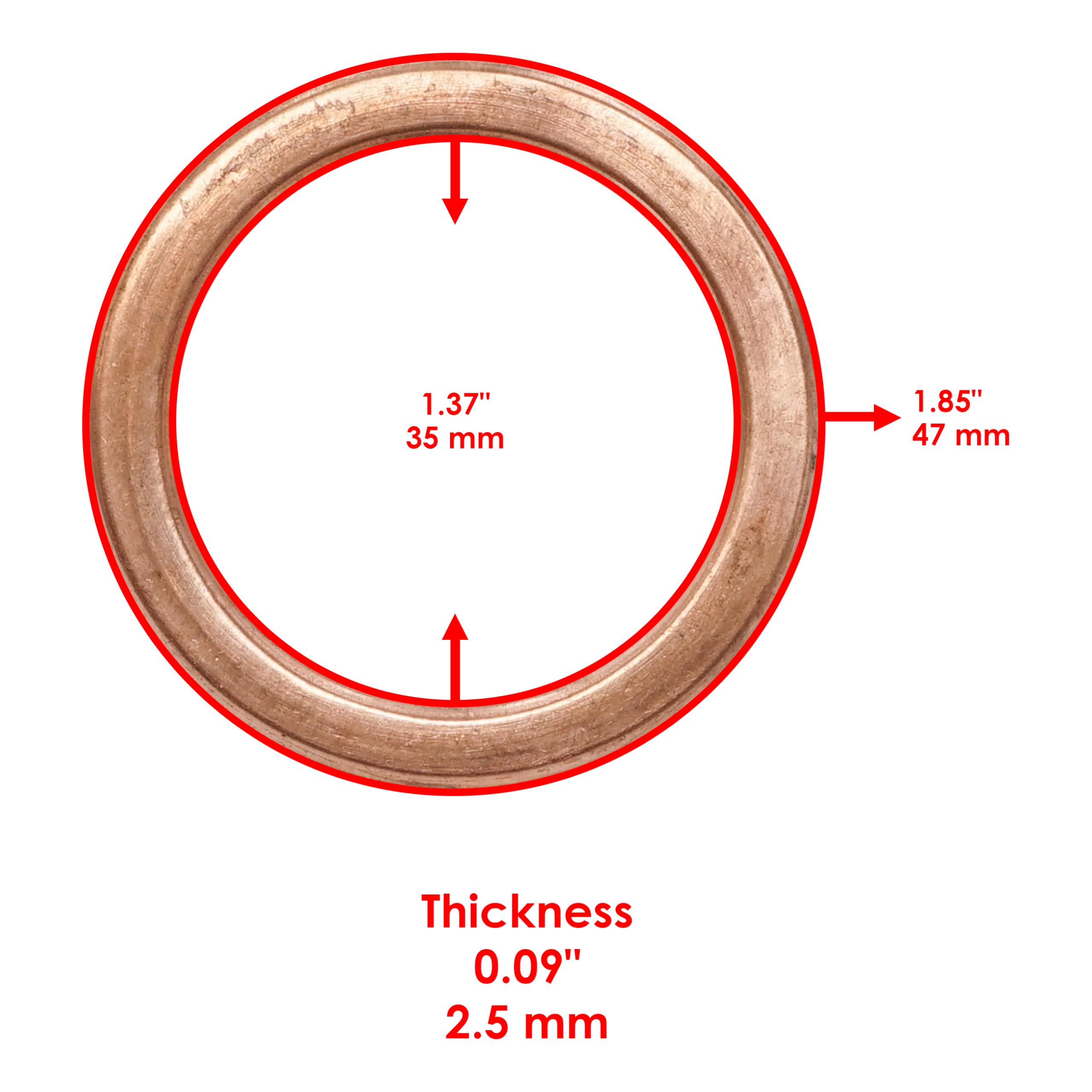 Amazon.com: Caltric Muffler Pipe Holder Gasket Compatible with