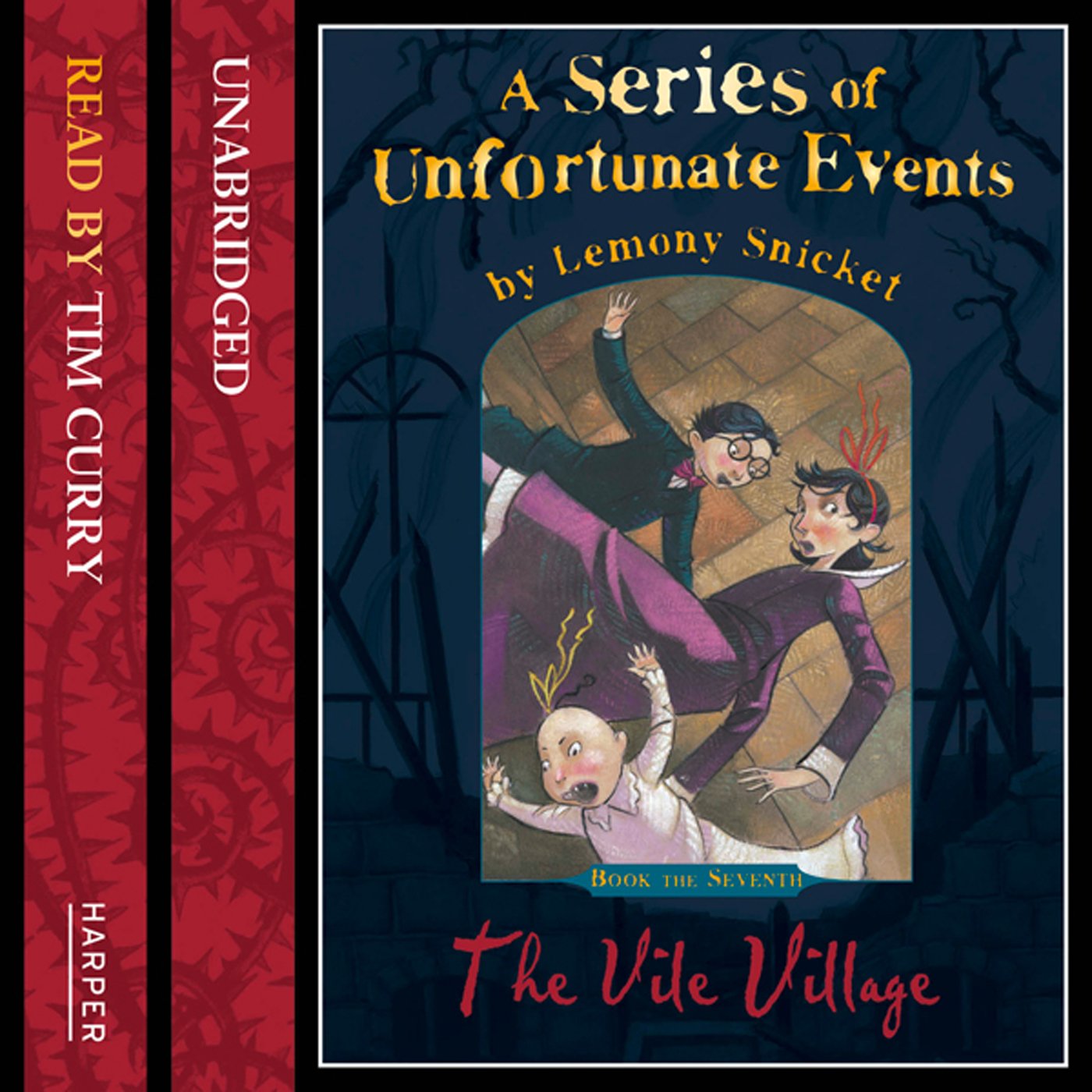 Cover art for Book the Seventh – The Vile Village
