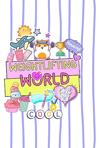 Notebook Weightlifting Lifes: Cuaderno de Halterofilia para Adolescentes y Estudiantes