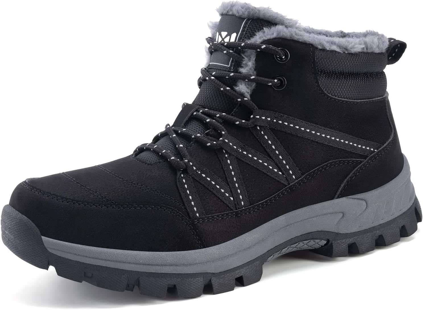 Men Snow Boots Fur Lined Comfortable Winter Warm Ladies Boot for