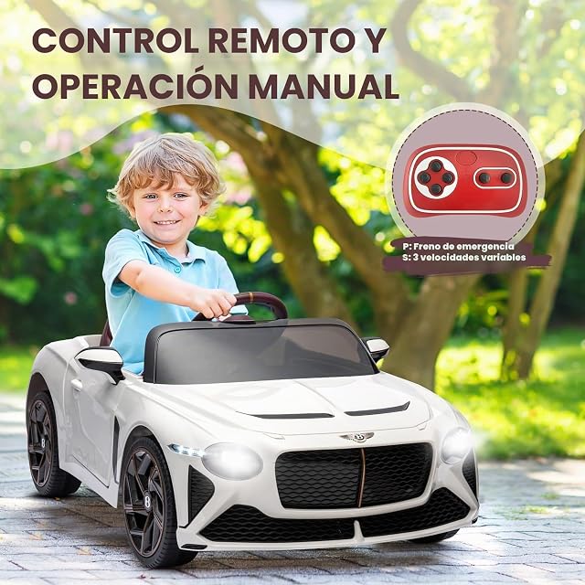 Foto 3 de 8 de Coche Eléctrico Infantil Lujo Bacalar 12v