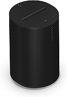 Sonos Era 100 Black Wireless Alexa Smart Speaker - Stereo Sound, WiFi Bluetooth Line-In