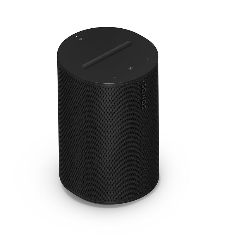 Sonos Era 100 - Black - Wireless, Alexa Enabled Smart Speaker Black Pack of 1 Speaker