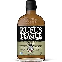 Vista 10 de Rufus Teague - KC Gold BBQ Sauce - Salsa barbacoa de mostaza premium - Botellas de 14.25 oz - Paquete de 2