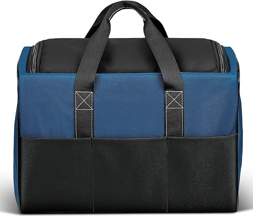 Miniatura 8 de Bolsa de herramientas grande, 1680 denier con 5 bolsillos exteriores, bolsa de herramientas para electricista, ideal para entusiastas del bricolaje