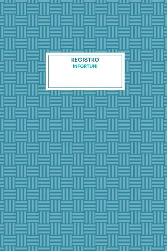 Registro infortuni: 30 pagine doppie numerate