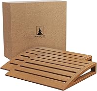 Vista 9 de Reposacabezas de sauna - Hecho a mano con madera de cedro rojo canadiense - Almohada ergonómica para el cuello