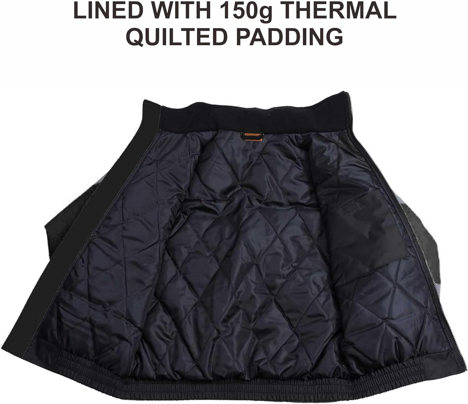 caparazon Class4 High Visibility Weatherproof Bomber Jacket with Quilted Built-in Liner